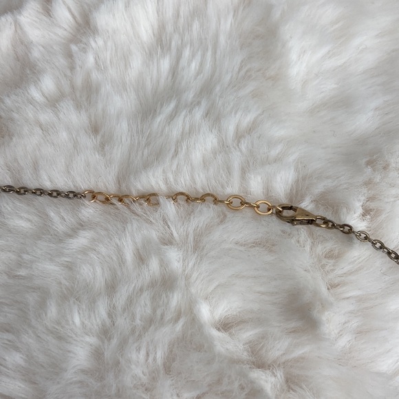 Pendant blue 17” adjustable necklace - Picture 4 of 5